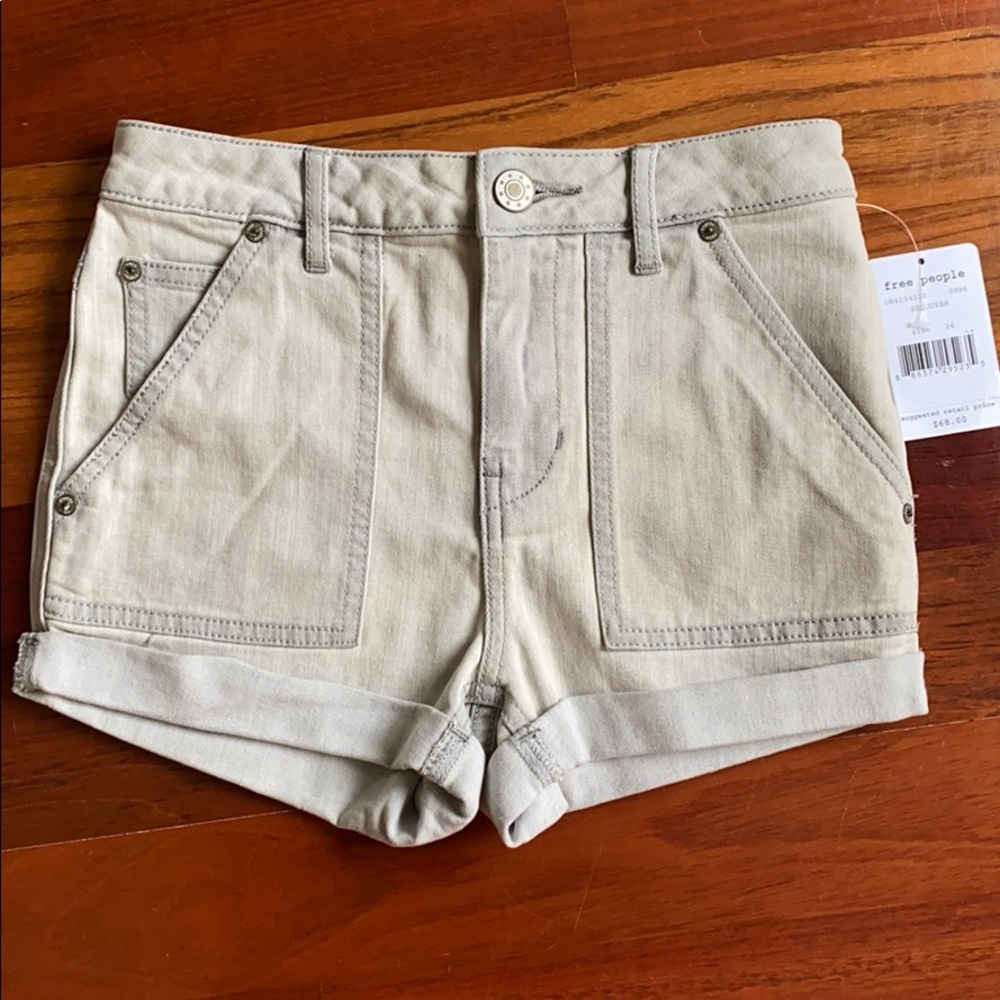 NWT Free People sequoyah size 24 Jean shorts